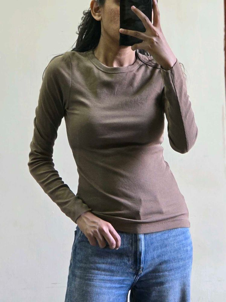 Classic Long Sleeve Crew Neck Tee