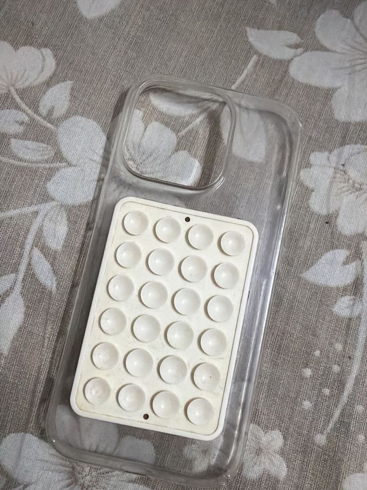 Clear Phone Case with Grip