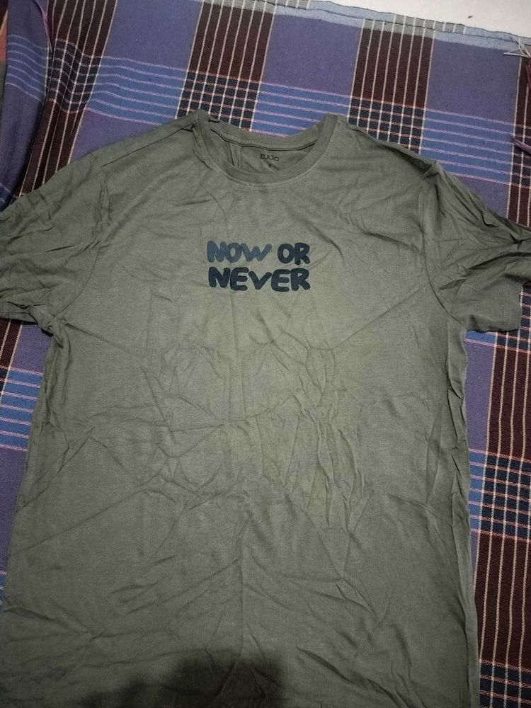 Men's Graphic T-Shirt "Now or Never"