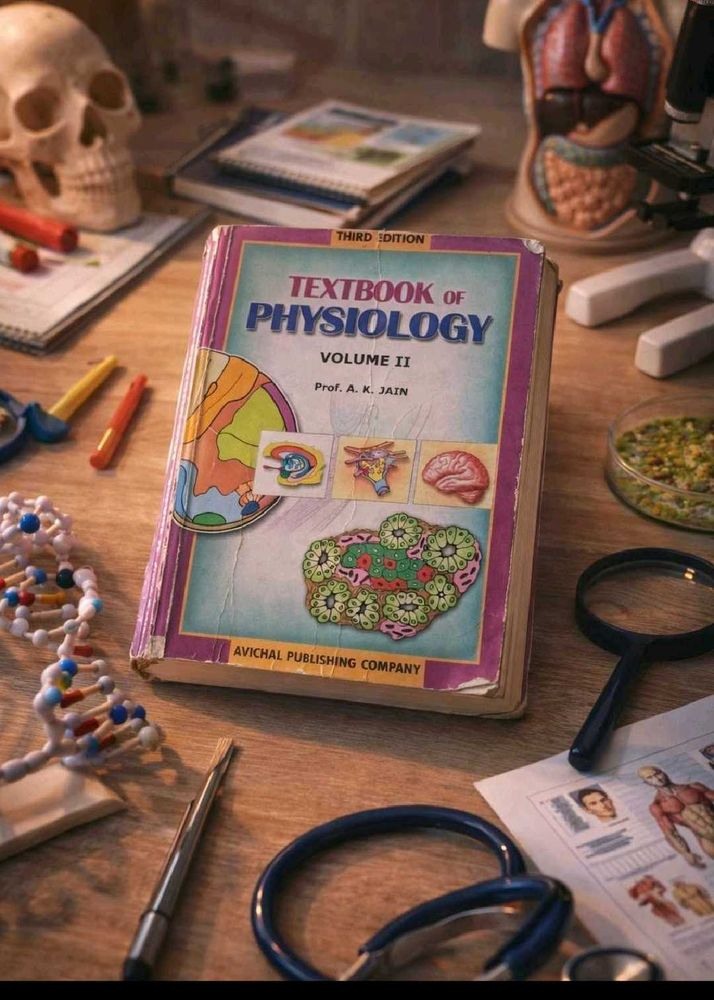 📘A.K.Jain Physiology book - VolumeII