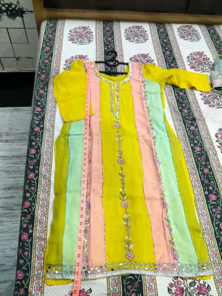 Vibrant fresh Striped Kurti for Women