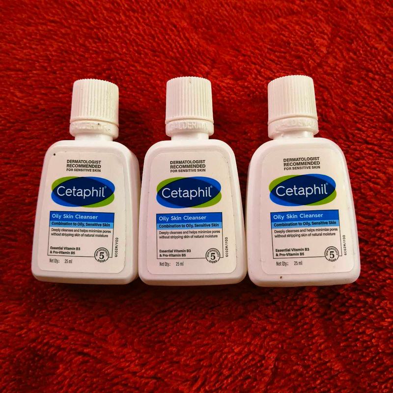 Cetaphil Oily Skin Cleanser - 3 Pack