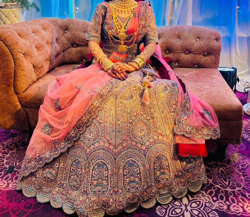 Stunning Bridal Lehenga Choli Set