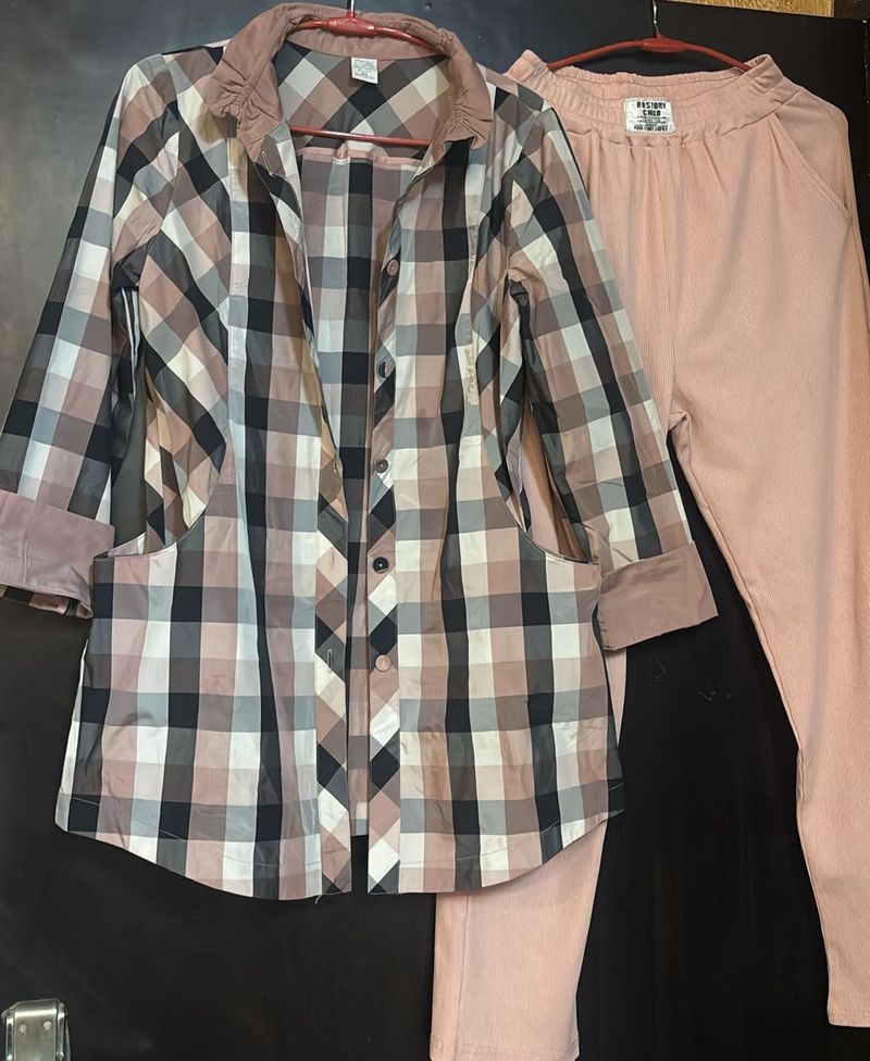 Chic Plaid Set