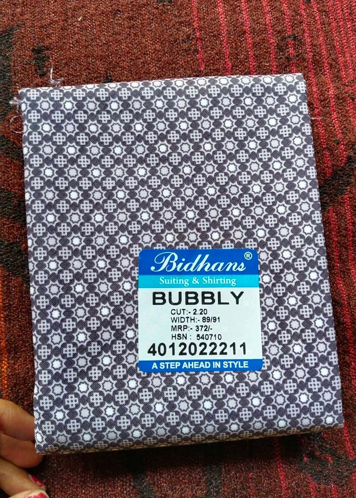 Bidhan's Bubbly Shirting Fabric