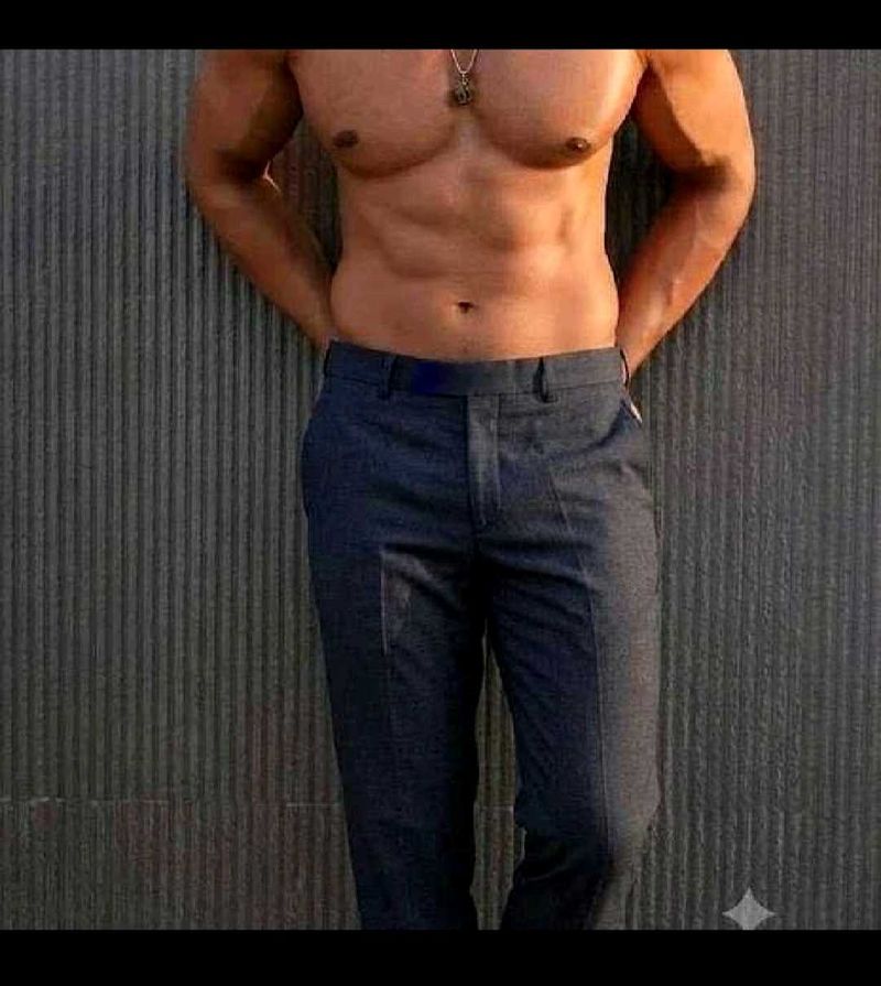 Men's Classic Dark Grey Trousers