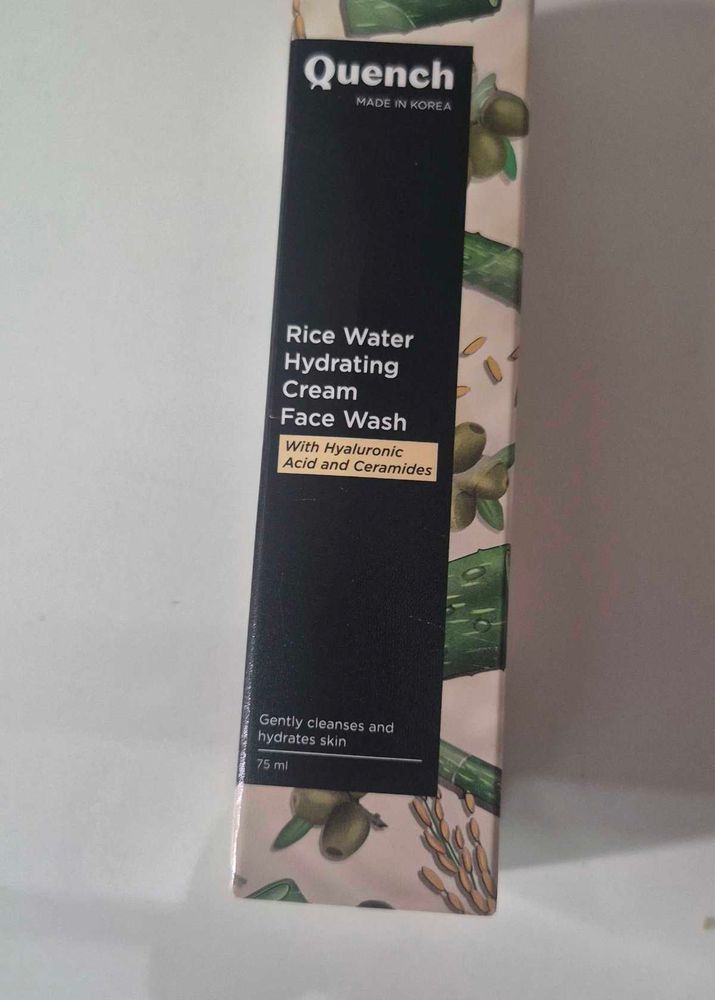 Quench Rice water Hydrating Face wash