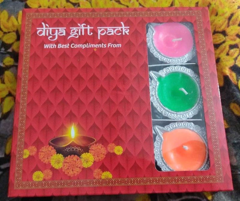Scented Diya Gift Pack - Festive Candles