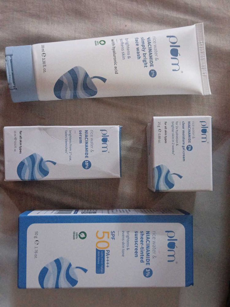 Plum Rice Water &amp; Niacinamide Set