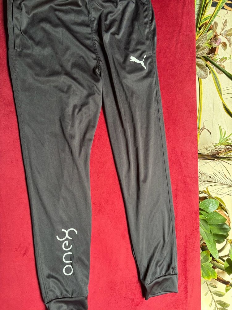Puma Men's Black Jogger Track Pants