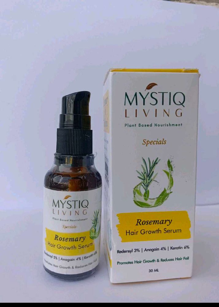 Mystiq Living Rosemary Hair Growth Serum