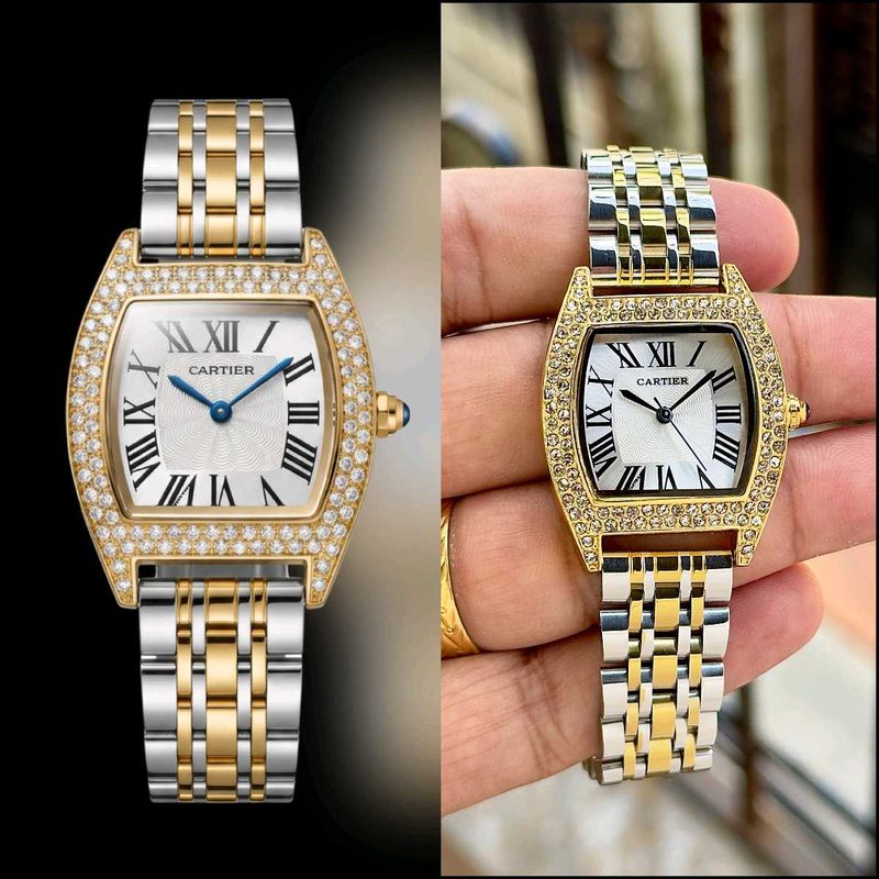 Elegant Cartier Watch - Two-Tone