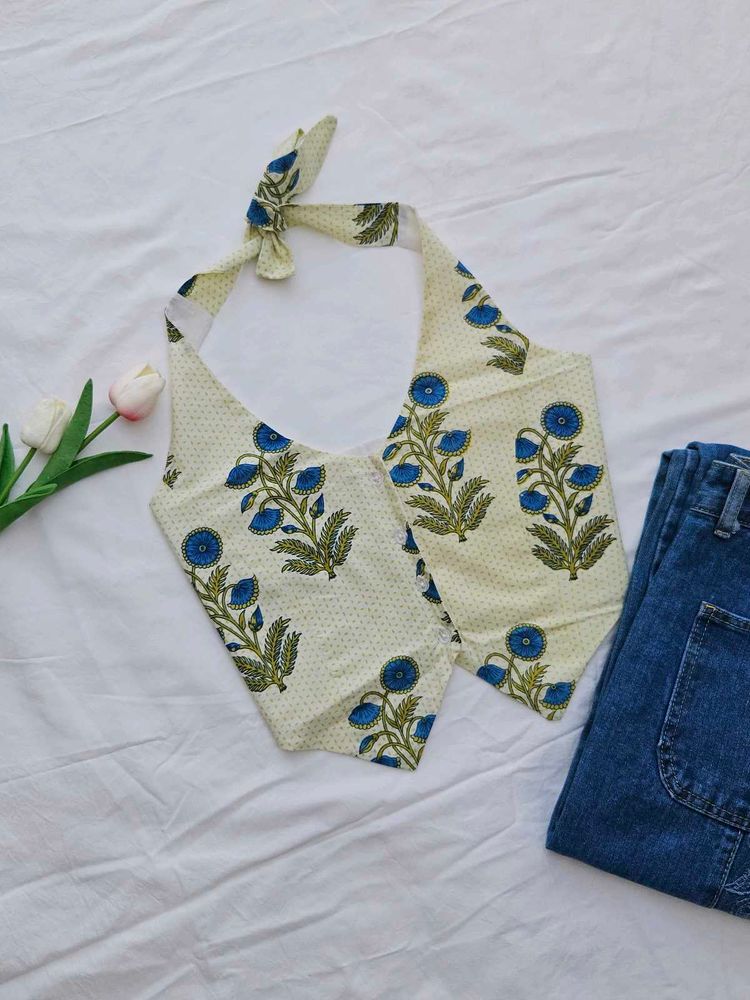 Halter Neck  vest