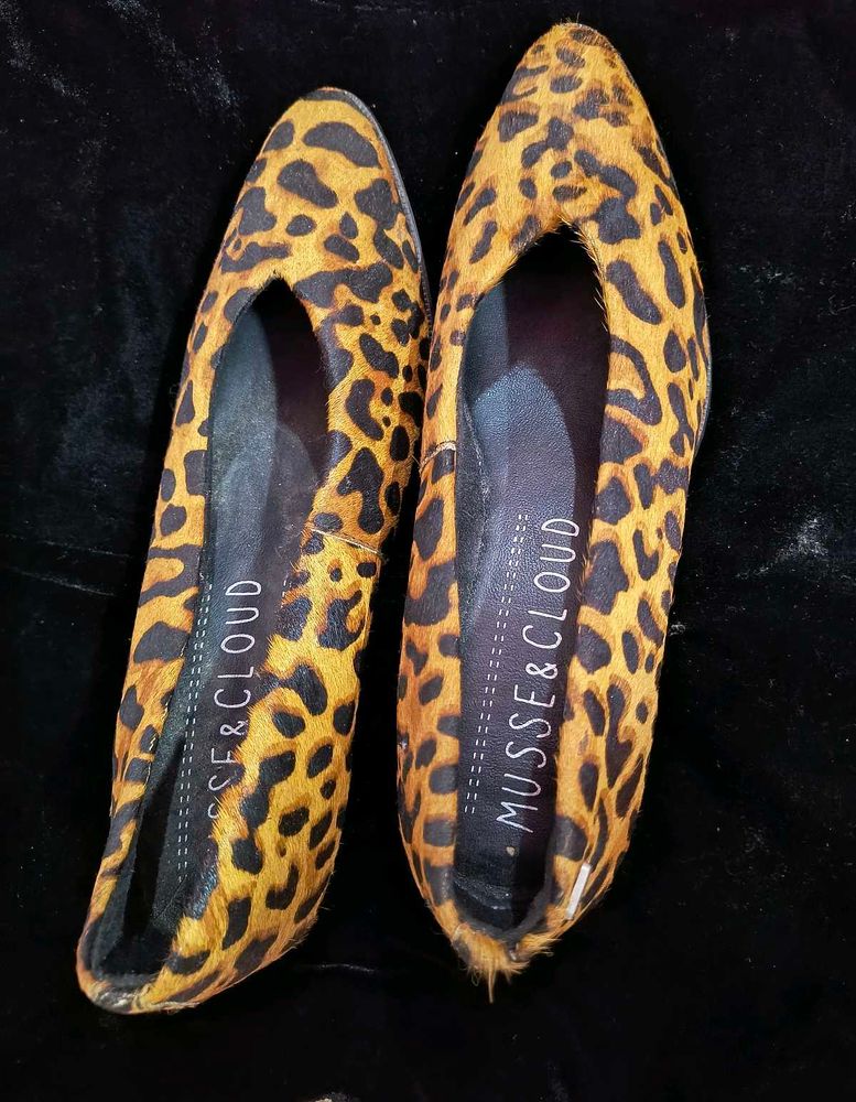 Leopard Print Ballerinas