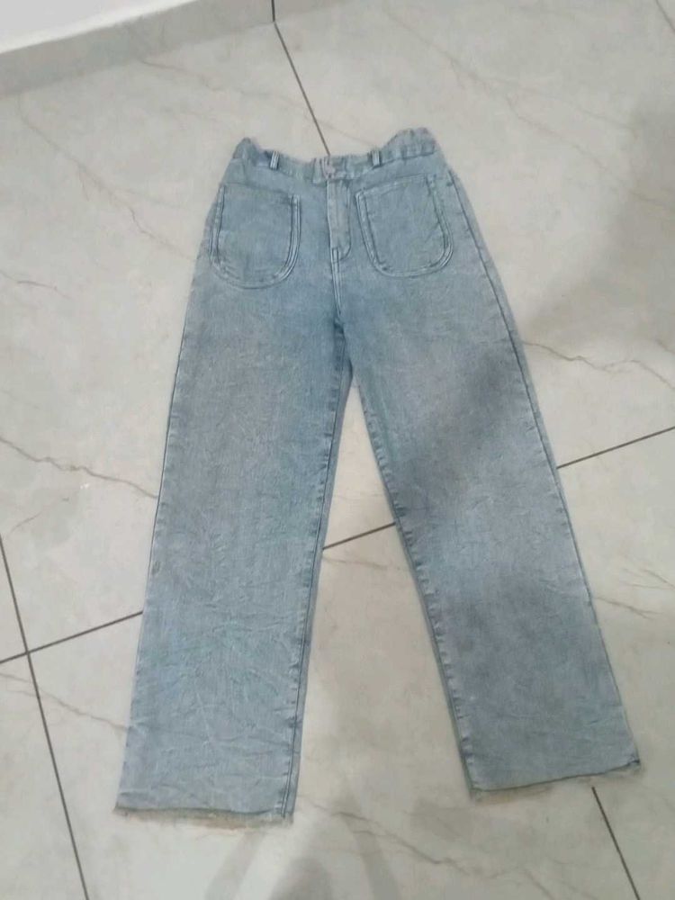 Light Wash Denim Jeans