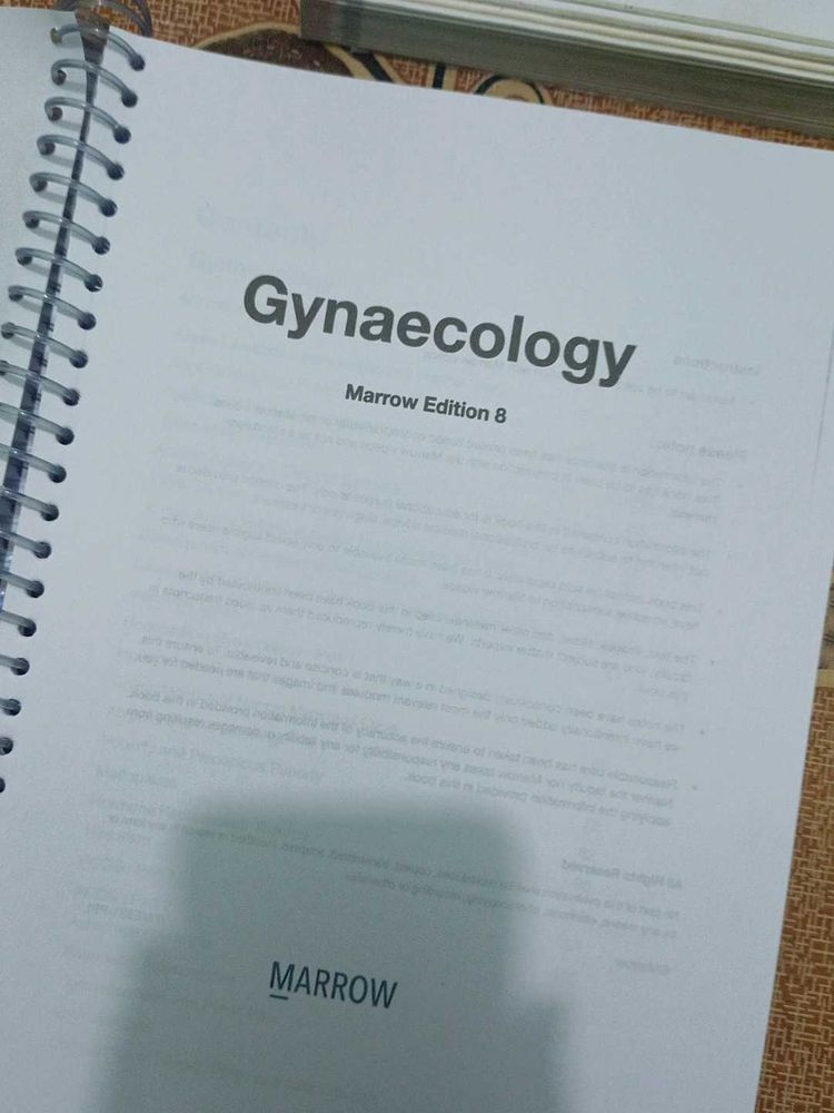 Gynaecology Marrow Edition 8