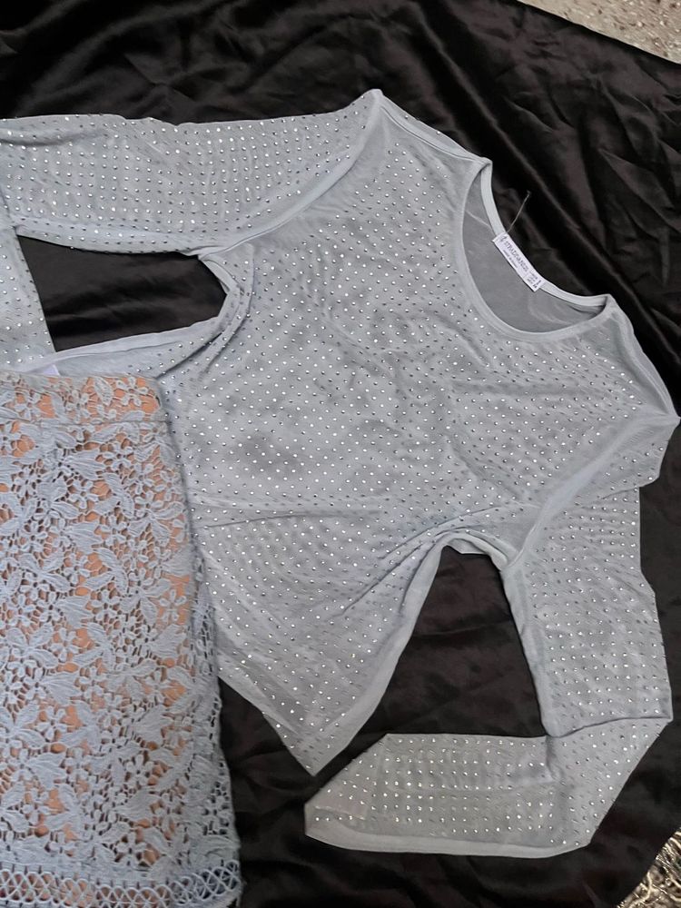 rhinestone top