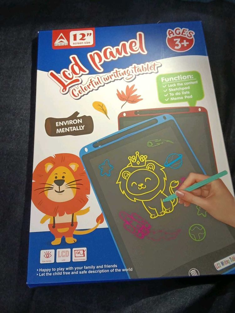 12" LCD Colorful Writing Tablet