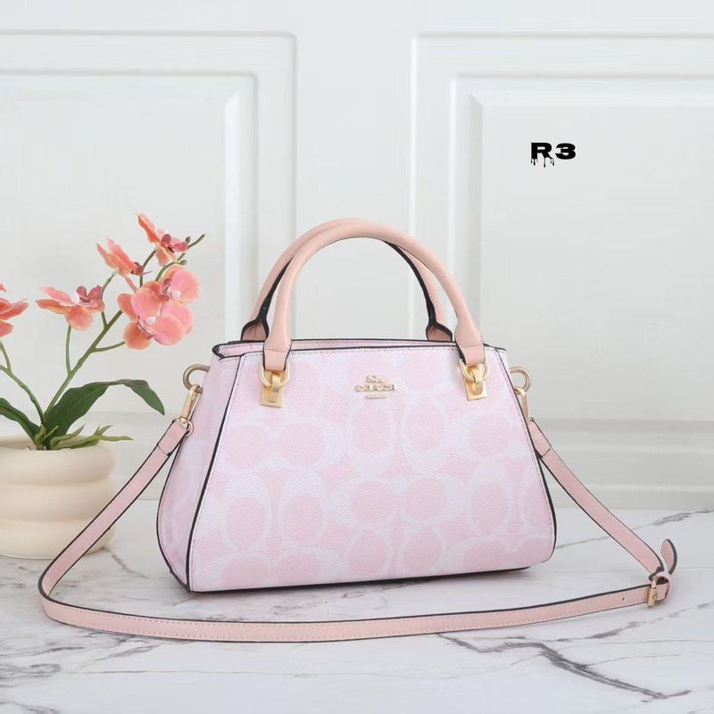Coach Signature Pink Handbag