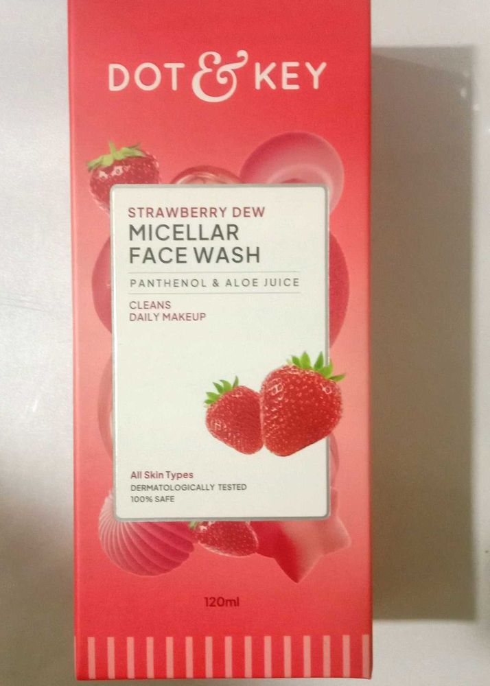 Dot &amp; Key Strawberry Dew Micellar Face Wash