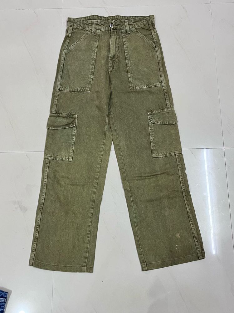 Green Cargo Pants