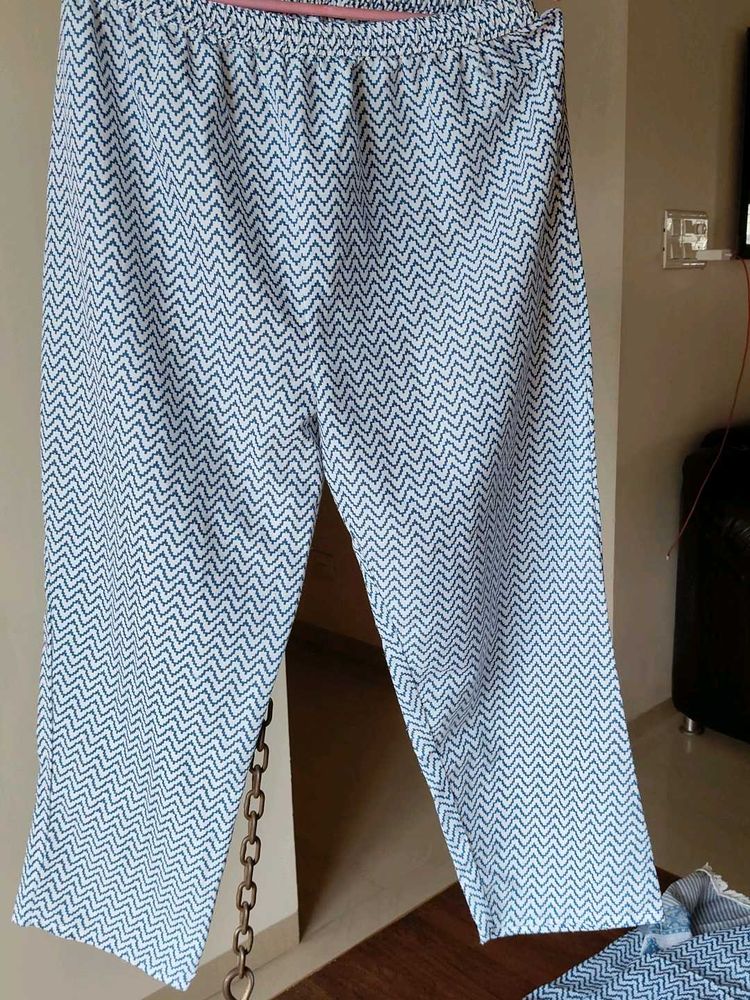 Stylish Printed Palazzo Pants @ dupatta