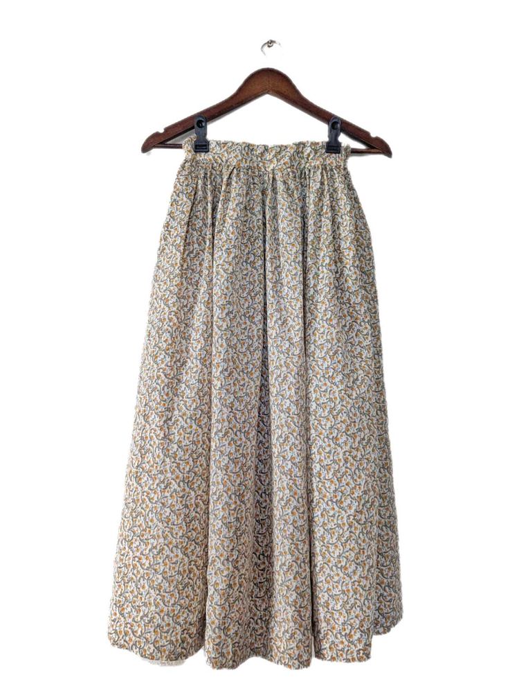 Floral Print Maxi Skirt