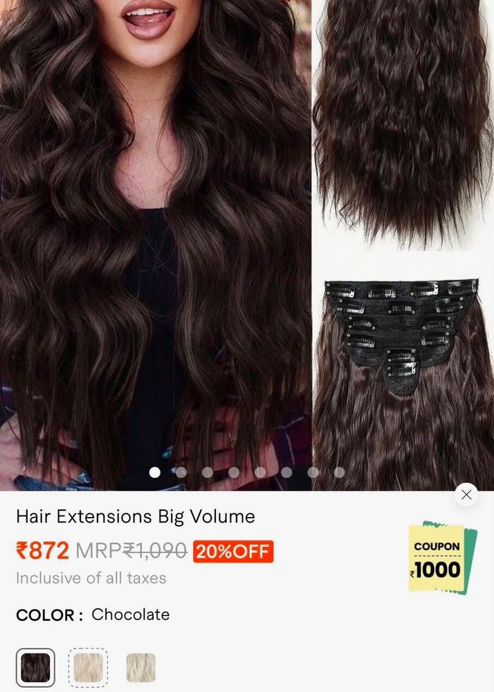 Savana Brand New Big Volume Hair Extensions