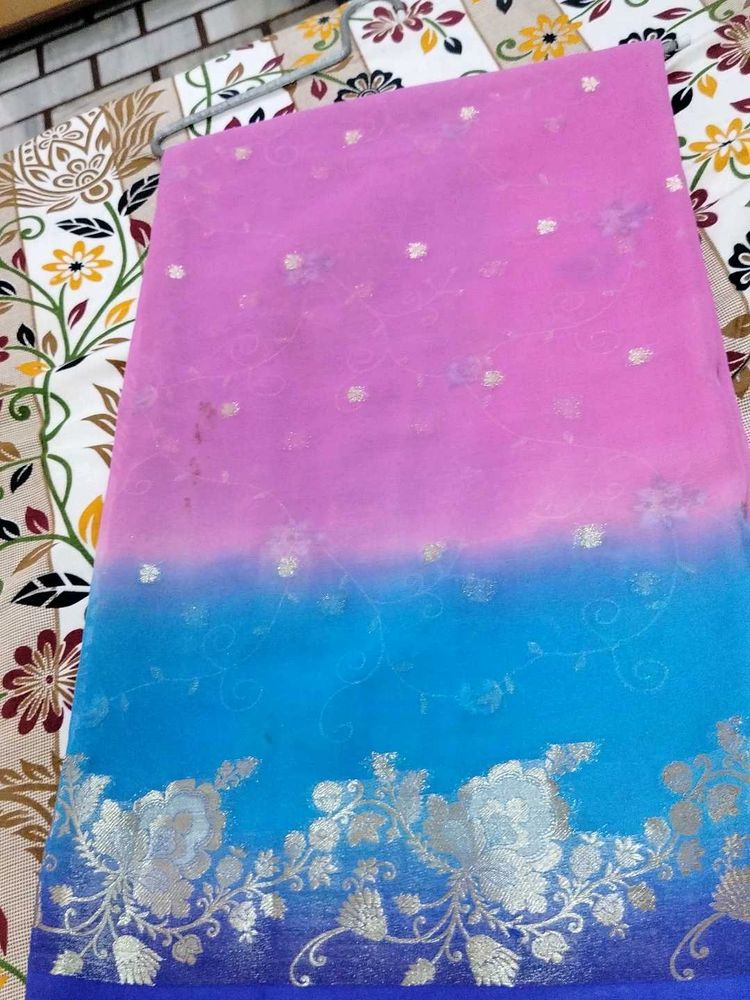 Beautiful Ombre  Saree