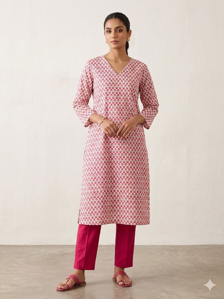 Beautiful Printed Kurta Set