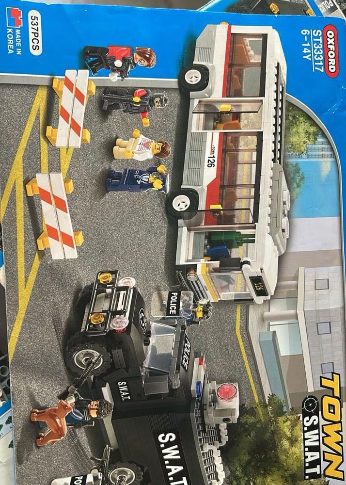 Oxford  ST33311 , Town SWAT (Korean LEGO type)