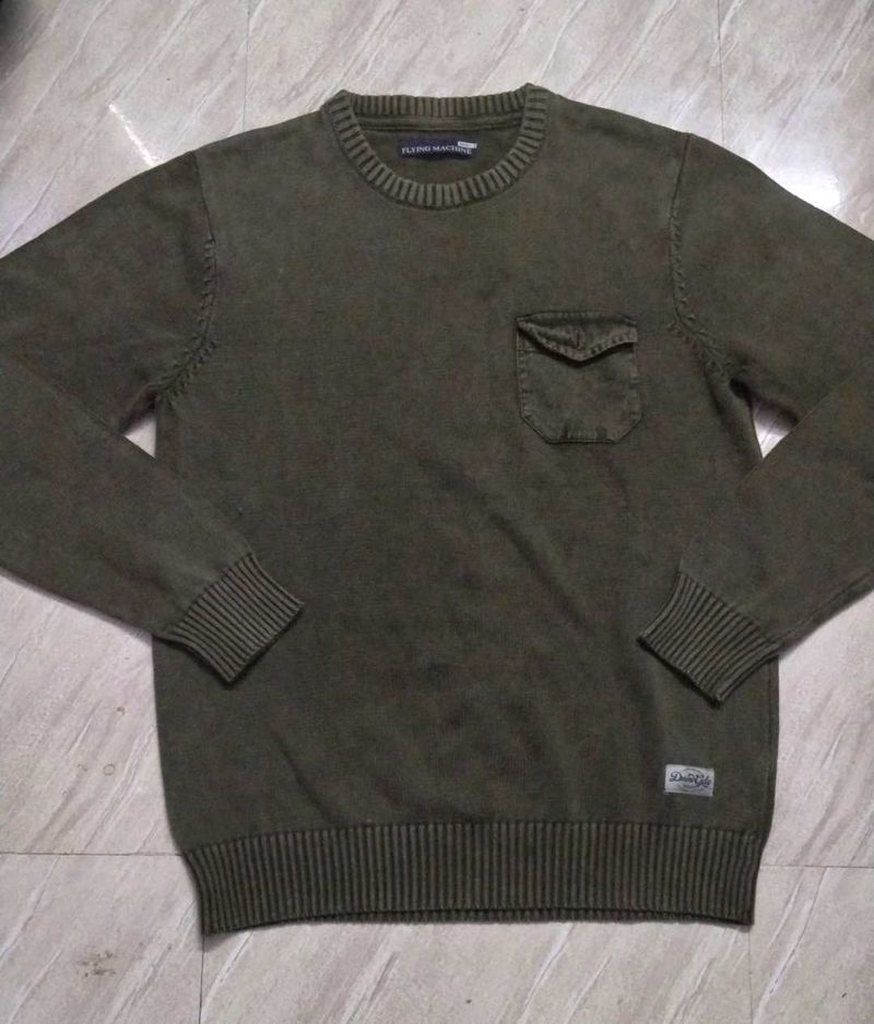 flaying machine imported sweetshirt