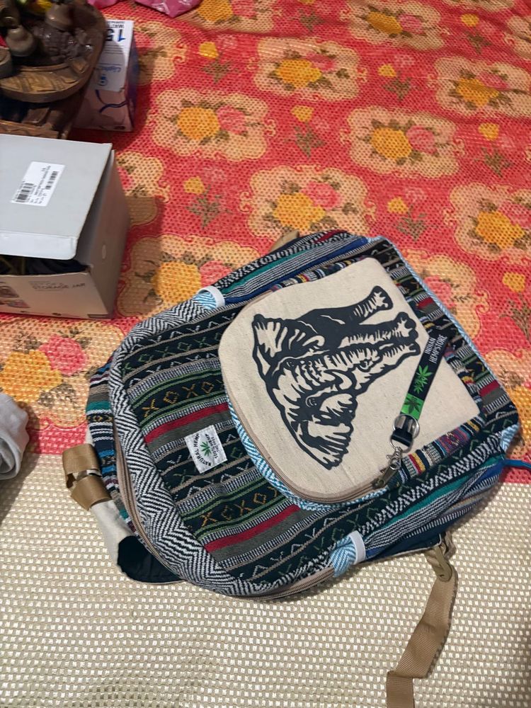 Boho Elephant Backpack
