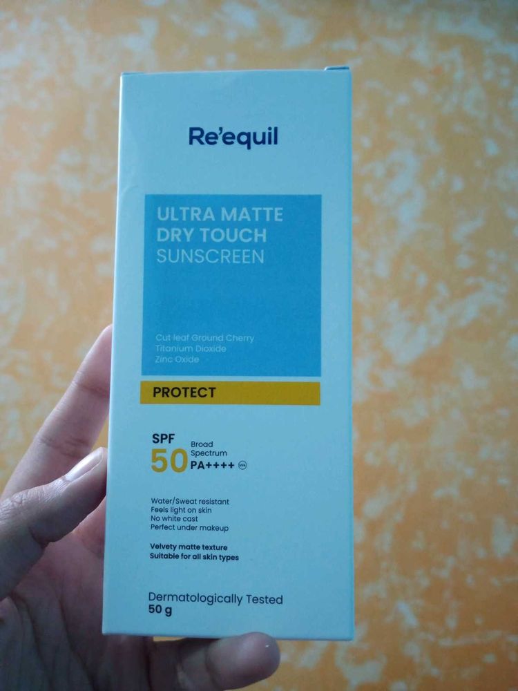 Reequil matt sunscreen