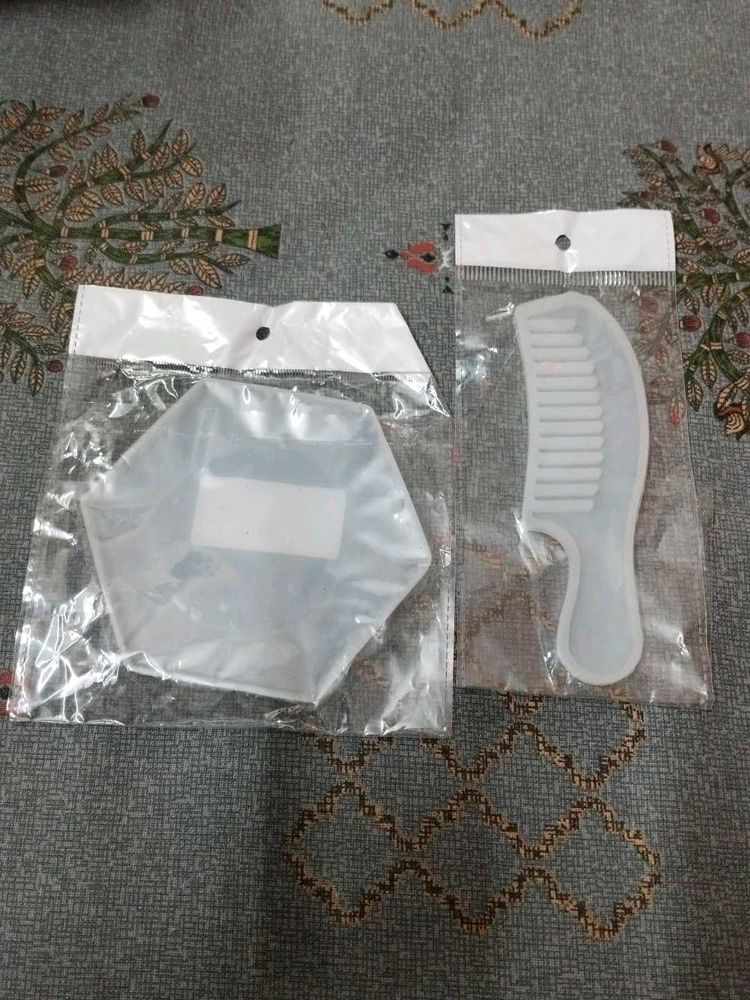 Silicone Mold and Comb Set