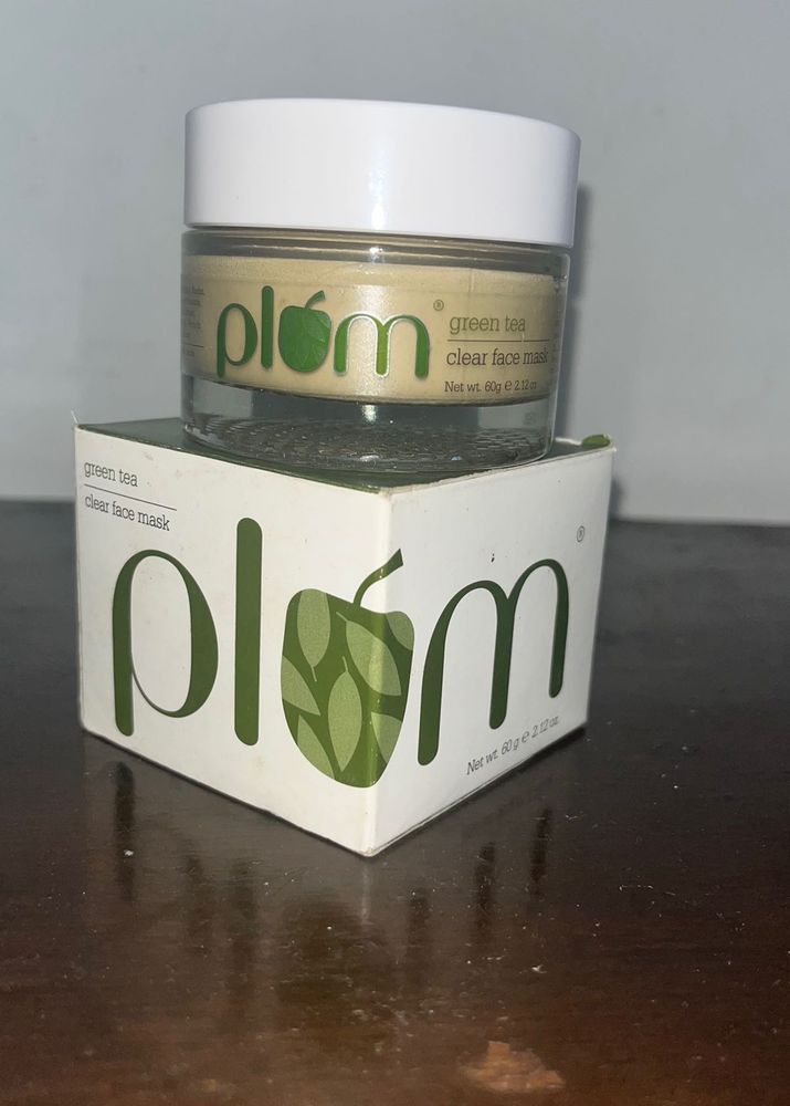 Plum Green Tea Face Mask