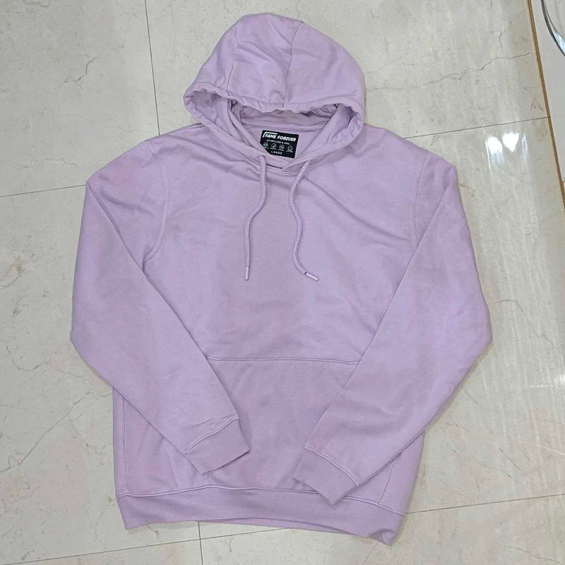 Fame Forever Lavender Pullover Hoodie