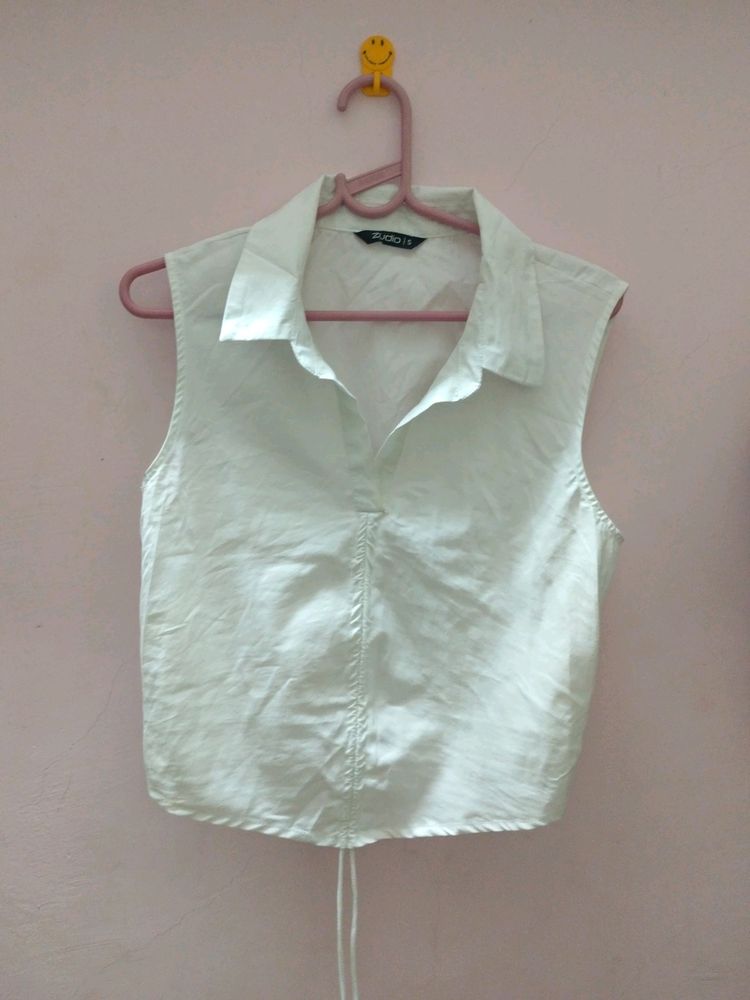White Stylish Top