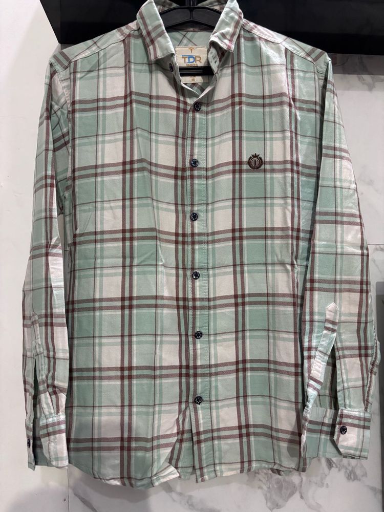 Men's Plaid Long Sleeve Shirt