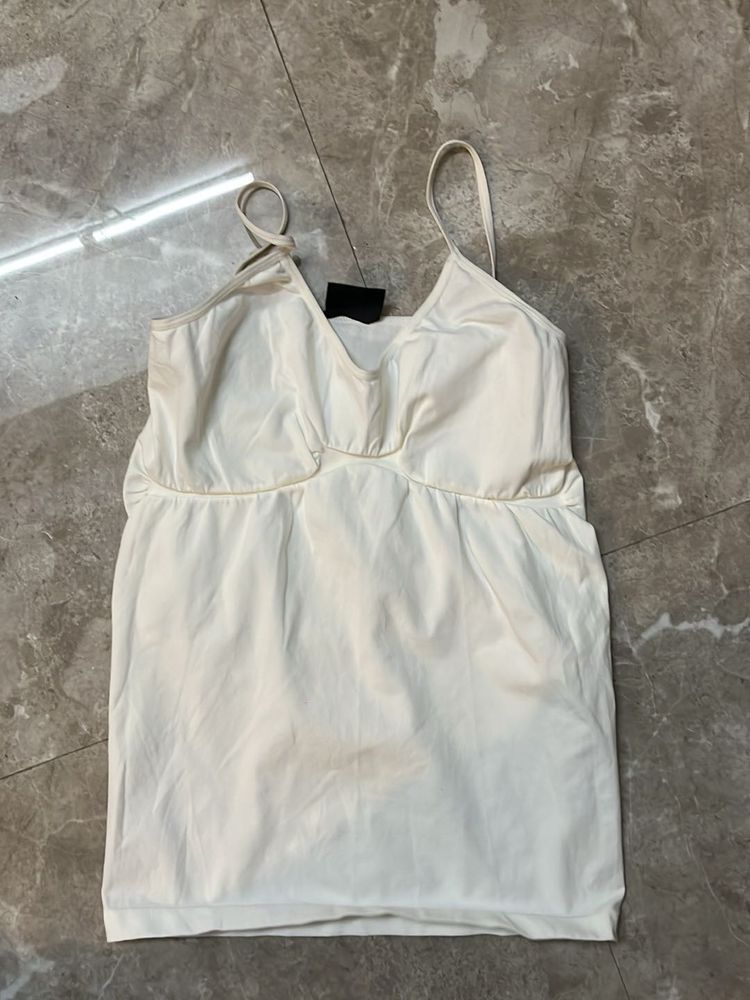 Women's White Camisole Top
