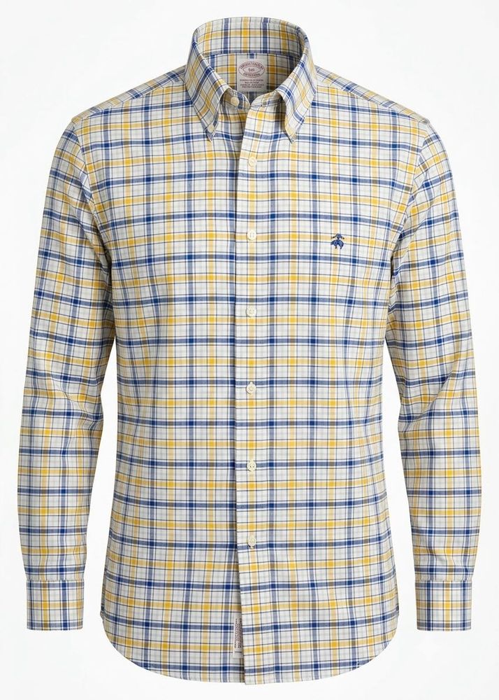 Brooks Brothers Classic Plaid Button-Down Shirt