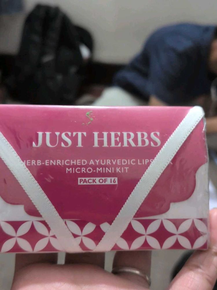 Just Herbs Ayurvedic Lips Micro-Mini Kit