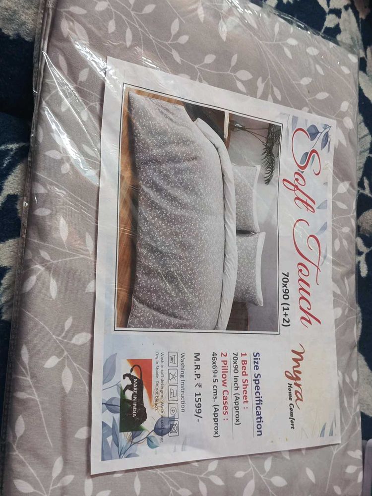 Soft Touch Myra Bedsheet Set