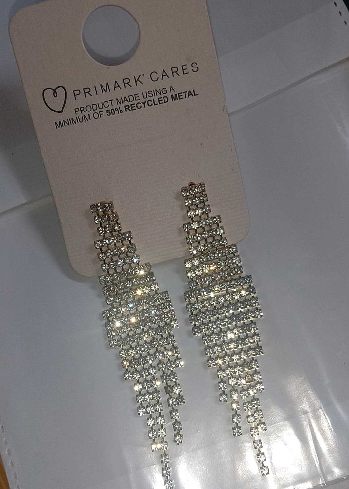 Sparkling Drop Earrings