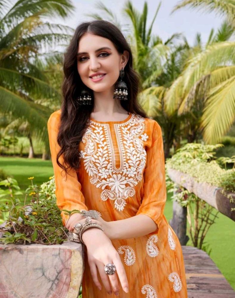 Elegant Embroidered Kurta