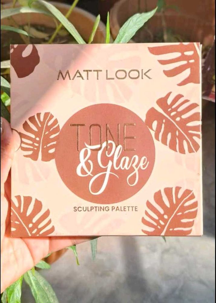 Matt Look Tone &amp; Glaze Palette