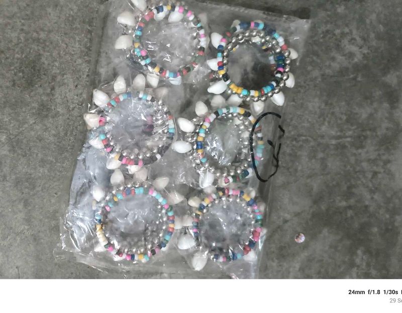 Boho Beaded Shell Bracelets