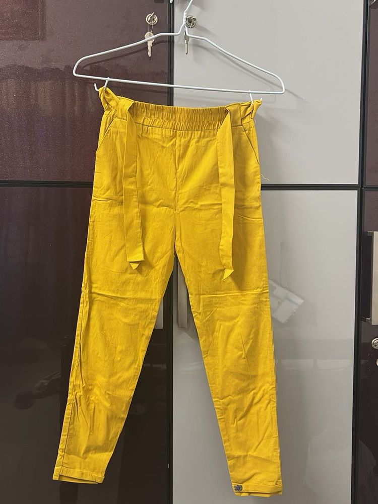Mustard pants| trousers- Women| Girls
