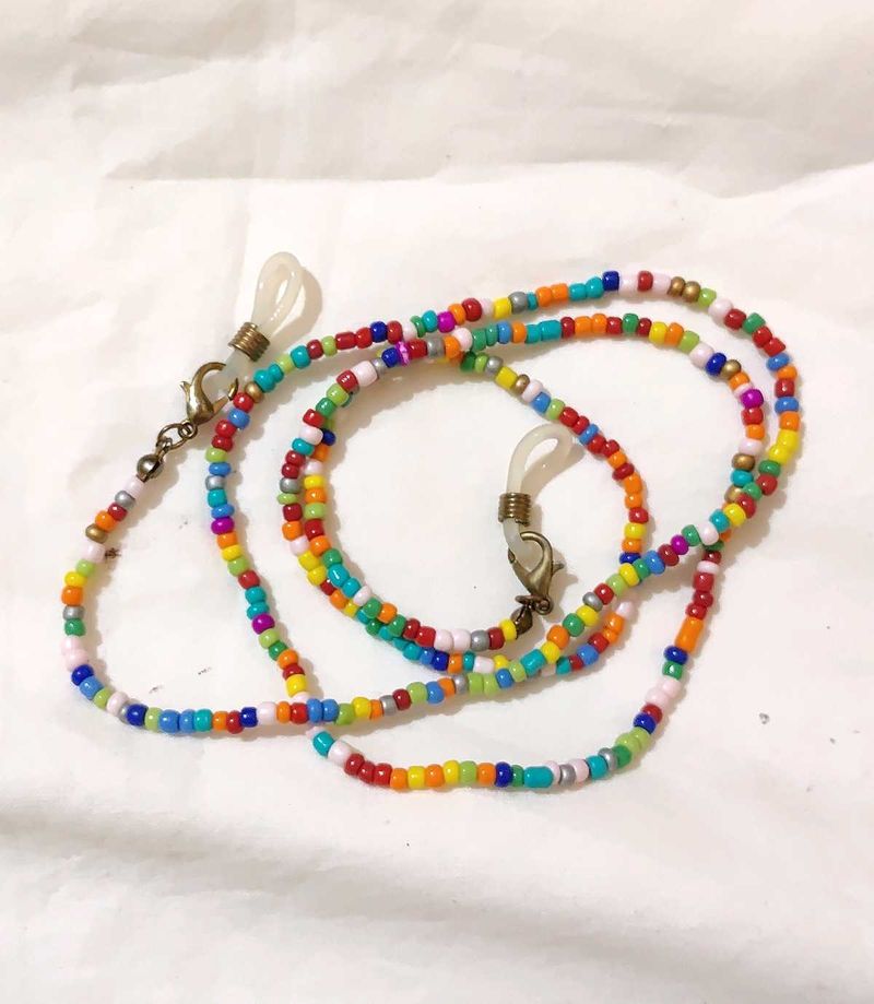 Beaded Reading Glass Chain Accessory