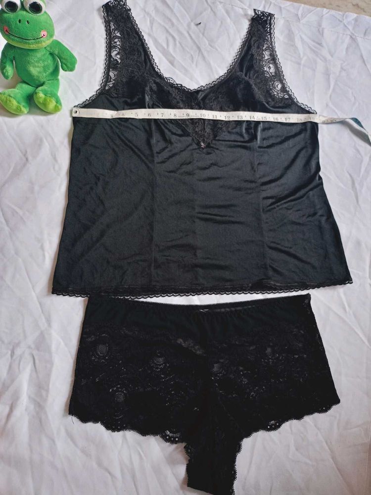 Lace Cami &amp; Shorts Set